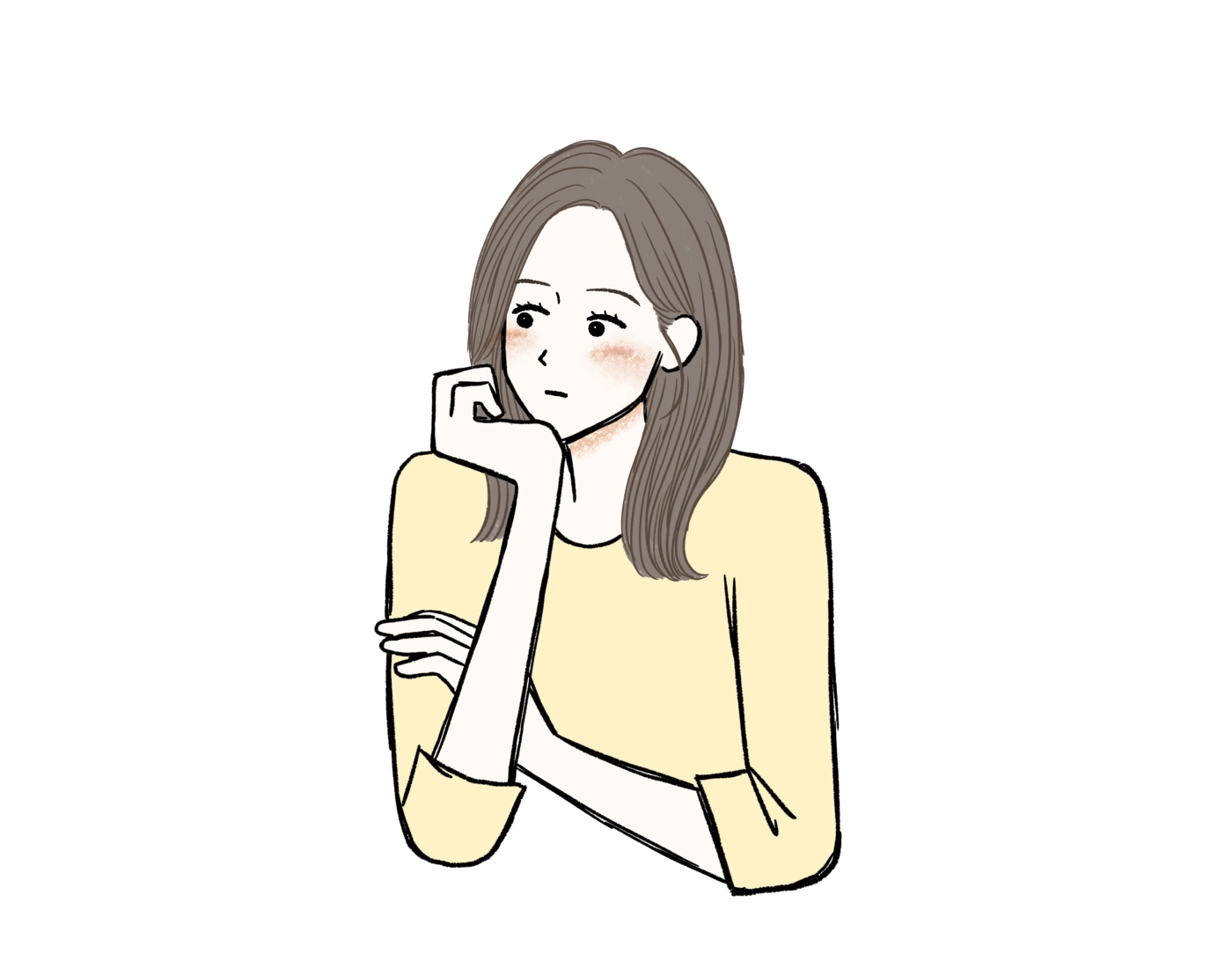 20代後半で処女のまま焦りを感じている女性のイメージ