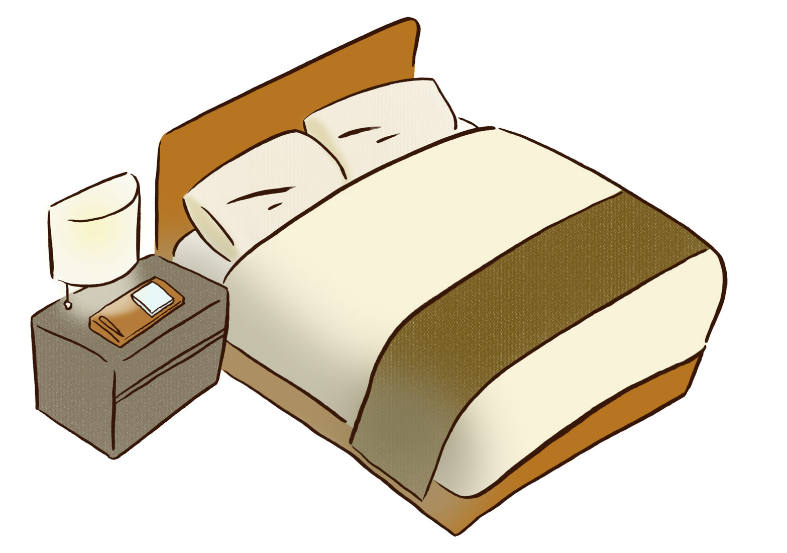 初体験で相手選びに迷っているイメージイラスト