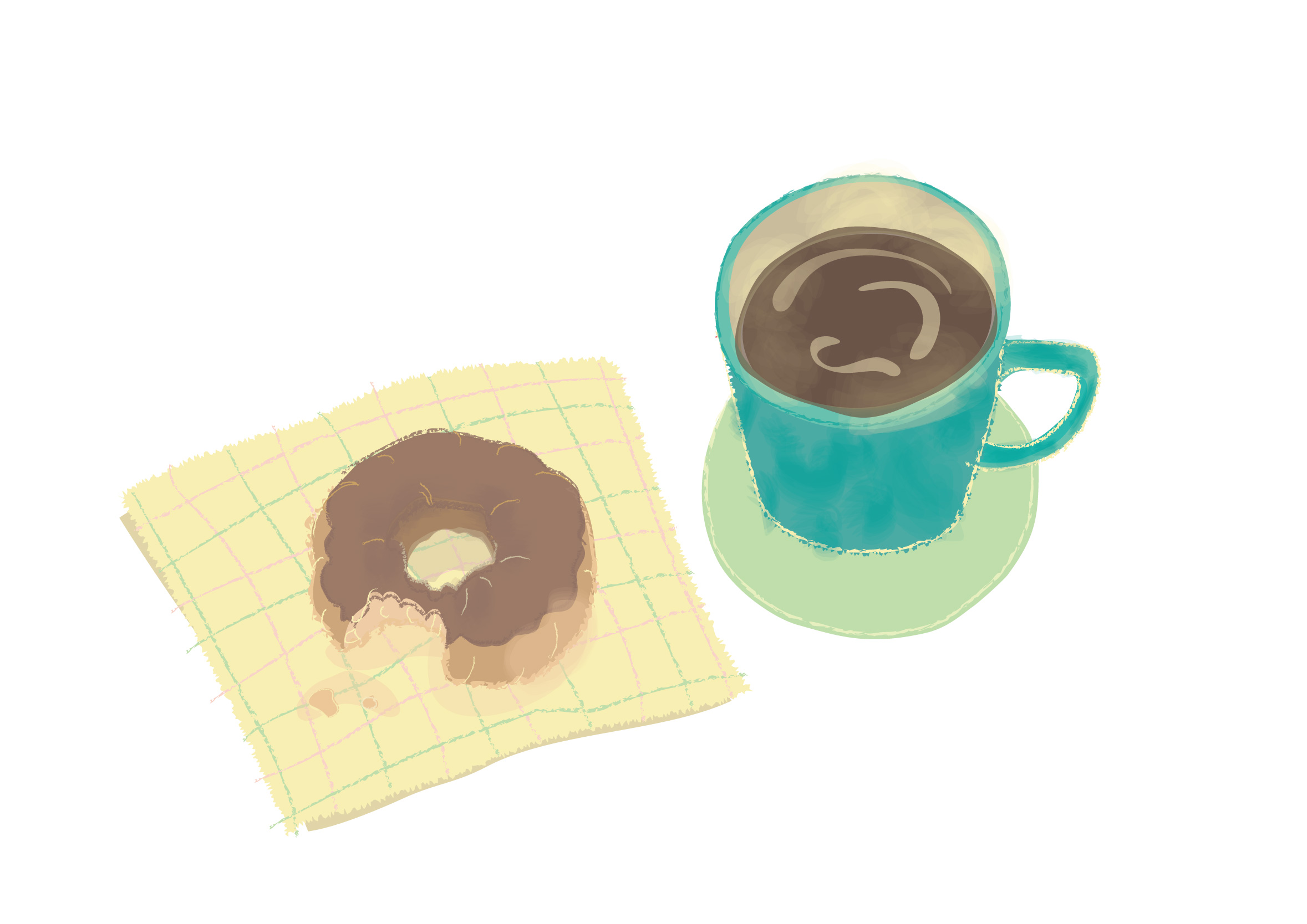 初体験や処女であることの気持ちを整理するために考えてるイラスト